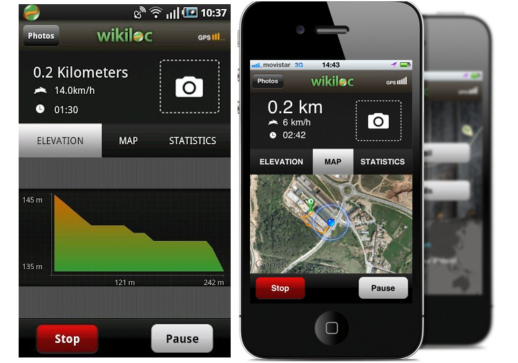 app per il trekking wikilock