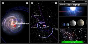 exoplanet app per guardare le stelle